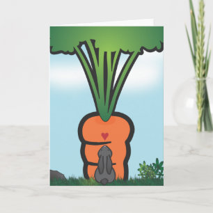 Tarjeta Big Bunneh Carrot
