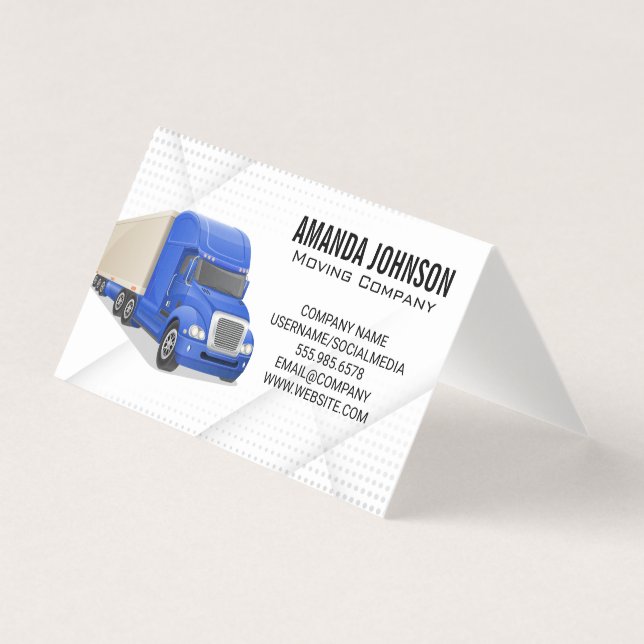 Tarjeta Big Rig | Transportes (Anverso)