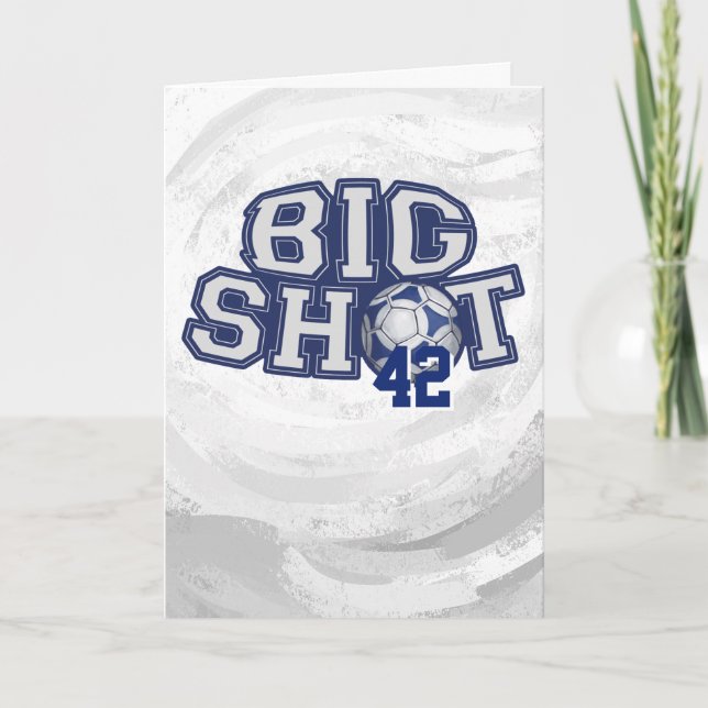Tarjeta Big Shot Soccerball (Anverso)