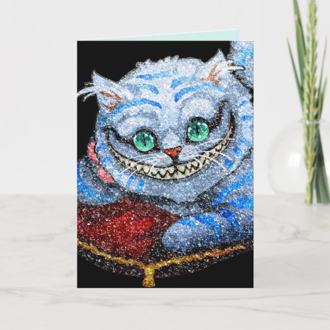 TARJETA BIG SMILE SMILING CAT BIRTHDAY GREETING CARD (Anverso)