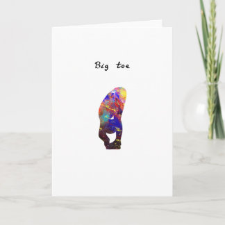 Tarjeta Big Toe