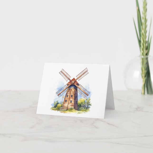 Tarjeta Big Windmill BLANK (Anverso)
