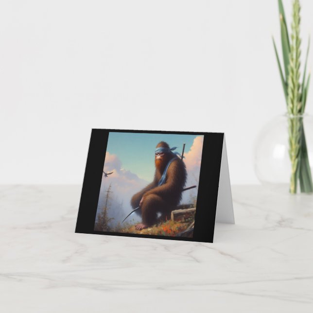 Tarjeta Bigfoot Ninja (Anverso)