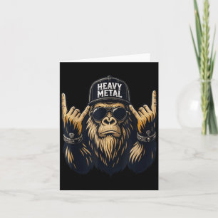 Tarjeta Bigfoot Rocks Sasquatch Día del Padre Mi Papá Mola