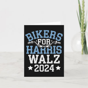 Tarjeta Bikers Para Harris Wheimer 2024 Harris Waltz 2024