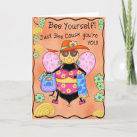 Bikini Bee Whimsy Honey Bee Happy Birday
