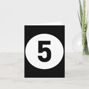 Tarjeta Billar Ll 5 Coincidiendo Billiards Regalo Hallowee