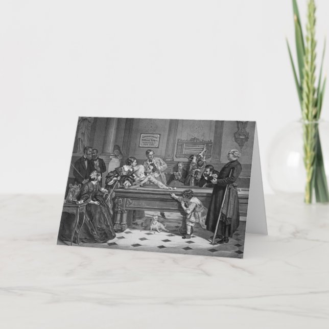 Tarjeta Billetes de Familia 1891 (Anverso)