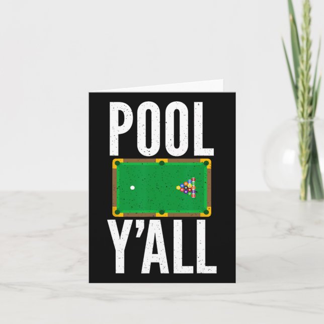 Tarjeta Billetes de Pool Y All Pool (Anverso)