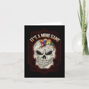 Tarjeta Billiards Skull Pool Es Un Juego De Mente