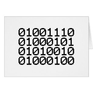 TARJETA BINARY NERD