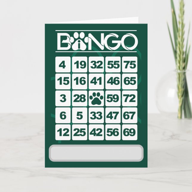 tarjeta bingo (Anverso)