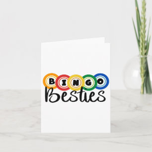 Tarjeta Bingo Besties Bingo Buddy Bingo Funny Bingo