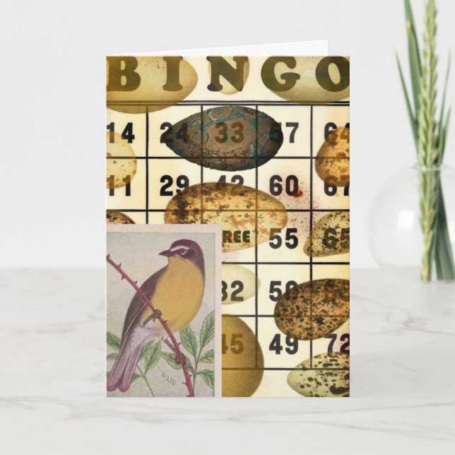 Tarjeta Bingo Bird (Anverso)