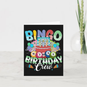 Tarjeta Bingo Jugador de Bingo Jugador de Cumpleaños Navid