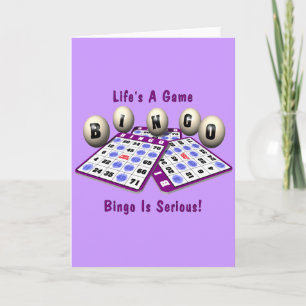 Tarjeta Bingo: La vida es un juego