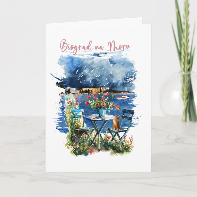 Tarjeta Biograd na moru 3 (Anverso)