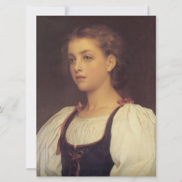 Tarjeta Biondina (de Frederic Leighton)
