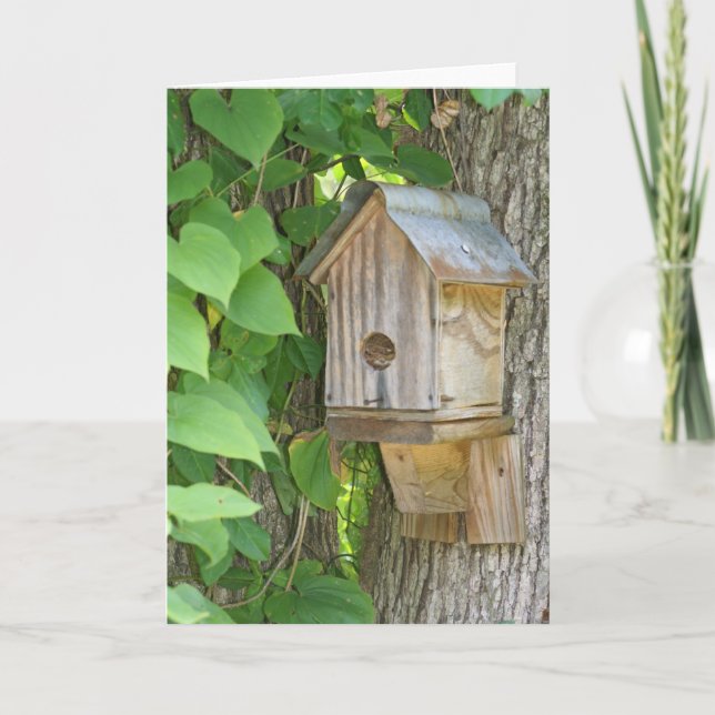 Tarjeta Birdhouse (Anverso)