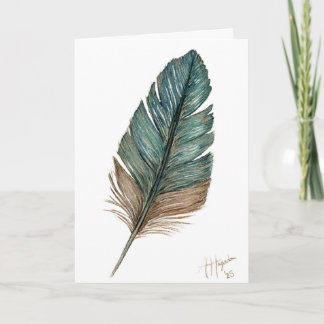 Tarjeta Birds of a Feather Folded Greeting Card
