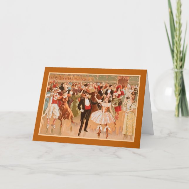 Tarjeta Birthday Ball (Anverso)