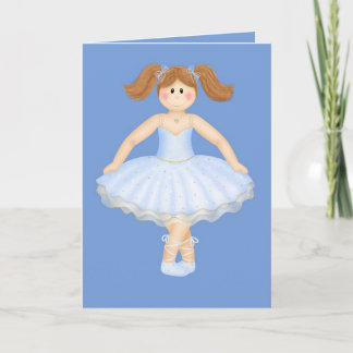 Tarjeta Birthday Ballerina
