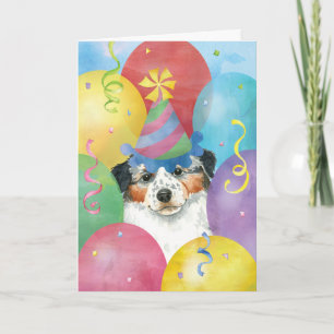 Tarjeta Birthday Balloons Aussie