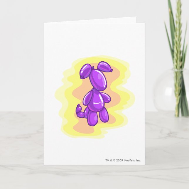 Tarjeta Birthday Blumaroo (Anverso)