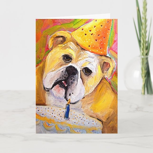 Tarjeta BirthDay Bully Card (Anverso)