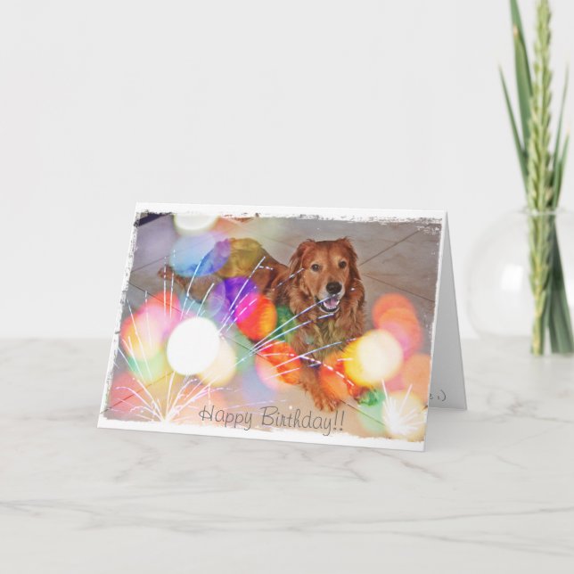 Tarjeta Birthday Card (Anverso)