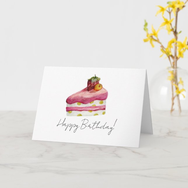 Tarjeta Birthday Card: Birthday Bash Collection: 202 (flor amarilla)