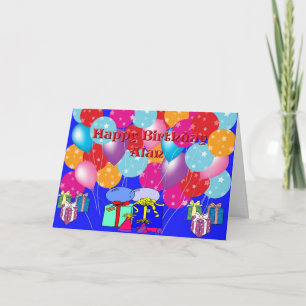 Tarjeta Birthday Card For Alan