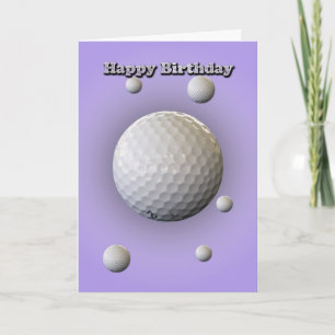 Tarjeta Birthday Card for Golfer