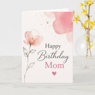 Tarjeta Birthday Card for Mom