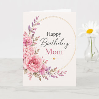 Tarjeta Birthday Card for Mom
