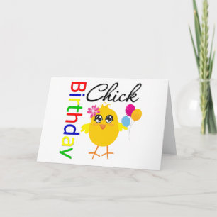 Tarjeta Birthday Chick