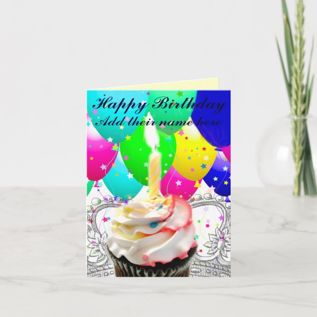 Tarjeta Birthday_ feliz (Anverso)