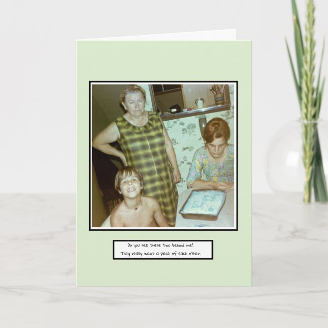 Tarjeta Birthday Funny (Anverso)