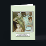 Tarjeta Birthday Funny<br><div class="desc">Tarjeta de felicitación de cumpleaños con un giro.</div>