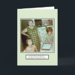 Tarjeta Birthday Funny<br><div class="desc">Tarjeta de felicitación de cumpleaños con un giro.</div>