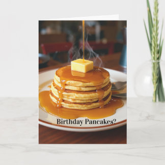 Tarjeta Birthday Pancakes? Birthday Card