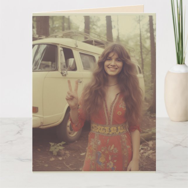 TARJETA BIRTHDAY SEXY GIRL OFF GRID GREETING CARD (Anverso)