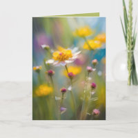 Birthday Whimsy Wildflowers