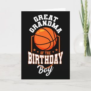 Tarjeta Bisabuela del cumpleañero tema Sketll Bda