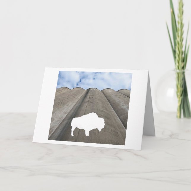 Tarjeta Bison y Silo (Anverso)