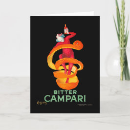 Tarjeta Bitter Campari | Leonetto Cappiello