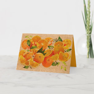 Tarjeta Bitter Oranges from Capri (Cretonne Editio