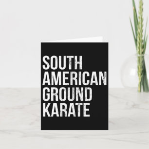Tarjeta Bjj Brasileño Jiu Jitsu Sudamericano Kara
