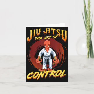 Tarjeta BJJ El Arte Del Control - Grappling Jiu Jitsu