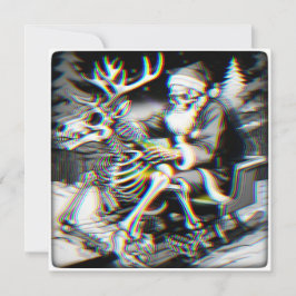 Tarjeta Black Christmas (trineo).